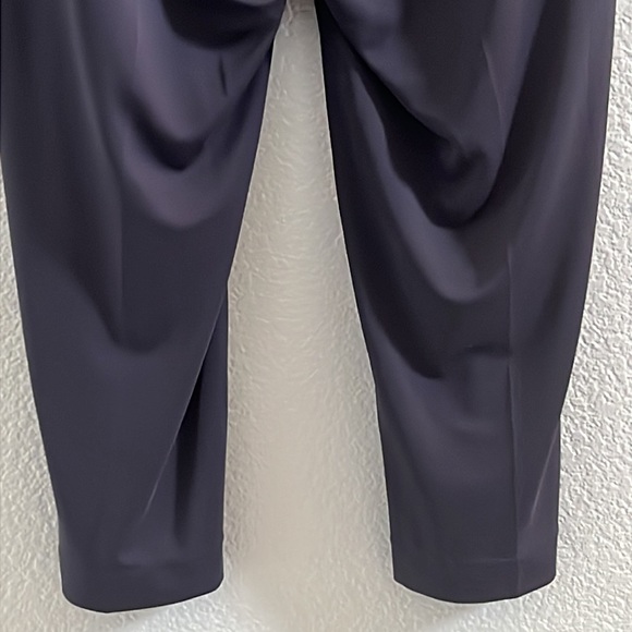 TALBOTS BLACK SHAPING ELASTIC WAIST LEGGINGS - Picture 7 of 7